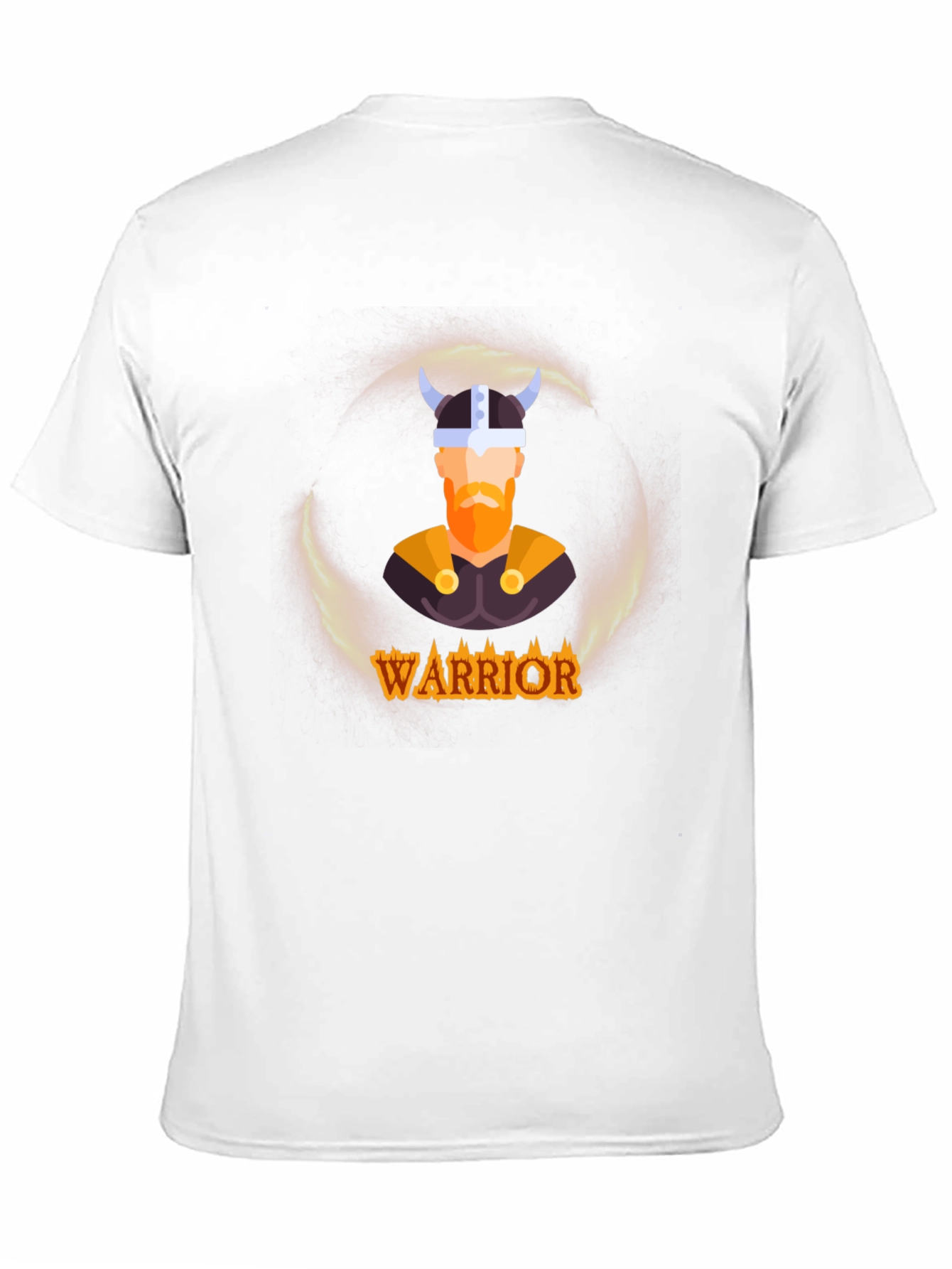 Warrior Viking Graphic Tee - Black T-Shirt