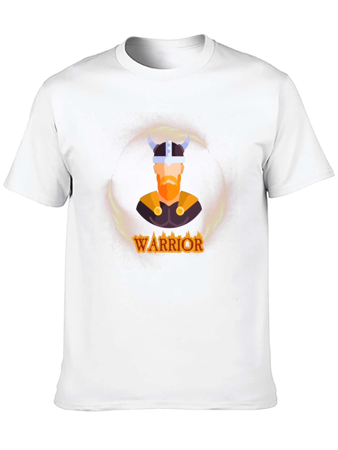 Warrior Viking Graphic Tee - Black T-Shirt