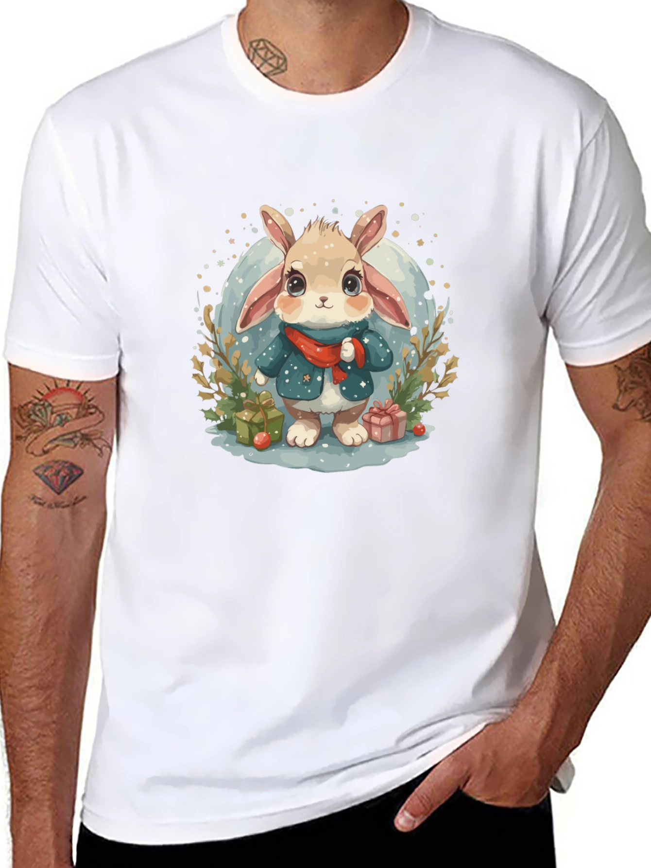 Cute Winter Bunny T-Shirt