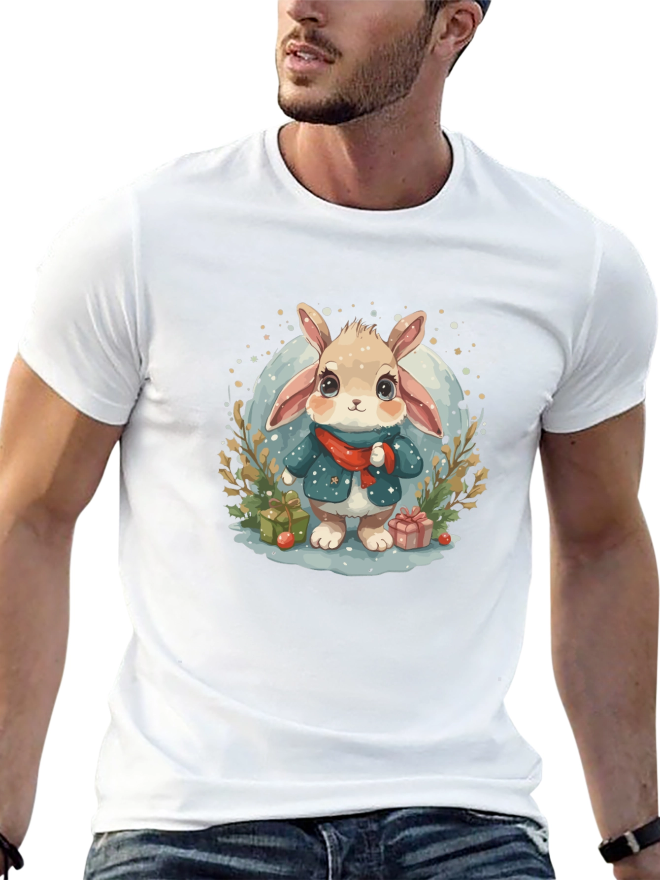 Cute Winter Bunny T-Shirt
