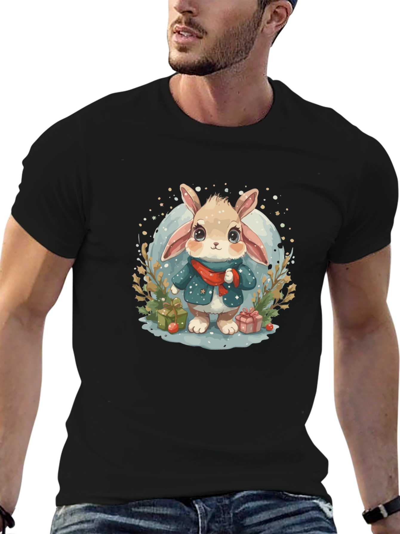 Cute Winter Bunny T-Shirt