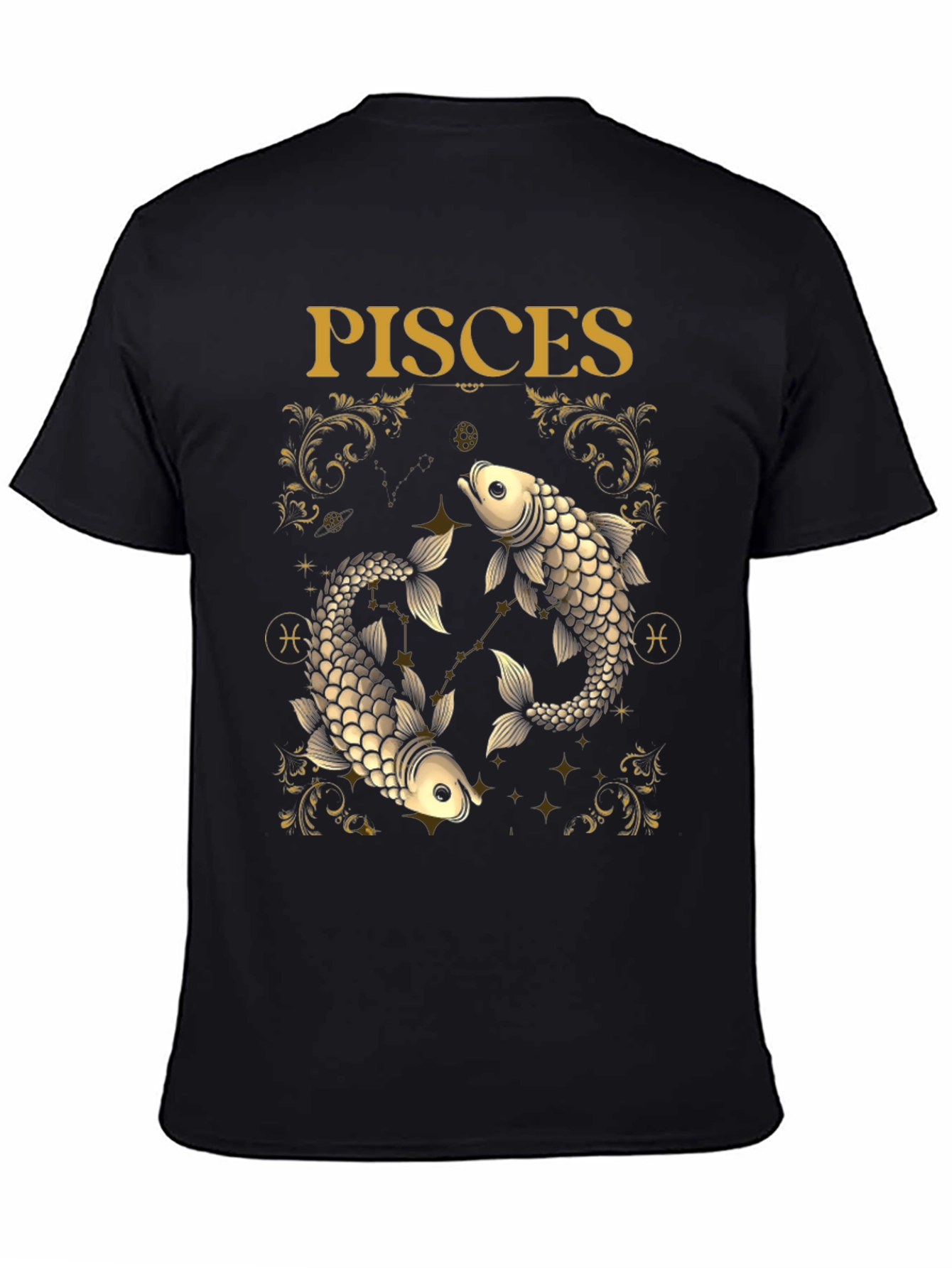 Pisces Zodiac Graphic Tee - Stylish Horoscope Shirt