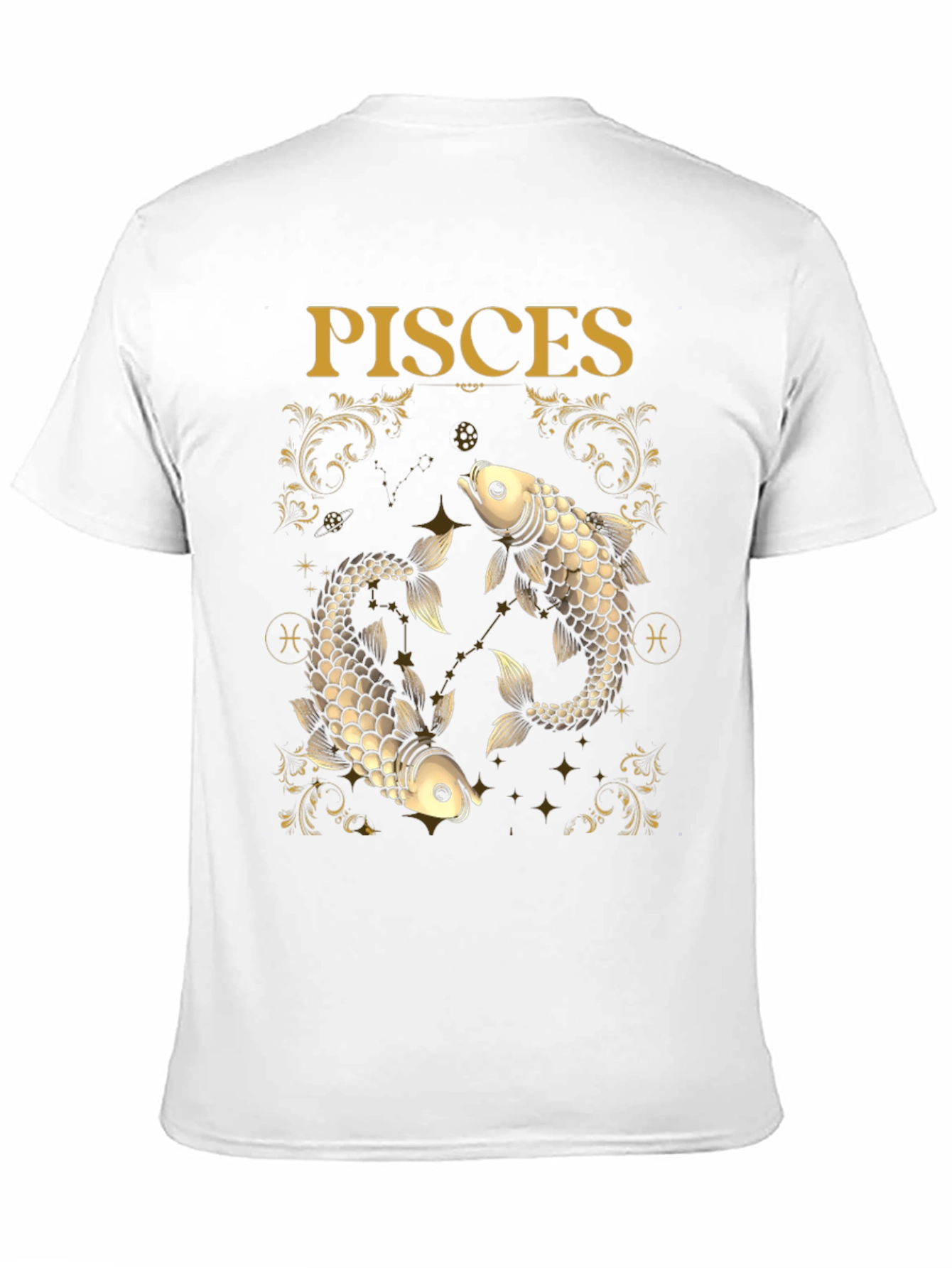 Pisces Zodiac Graphic Tee - Stylish Horoscope Shirt