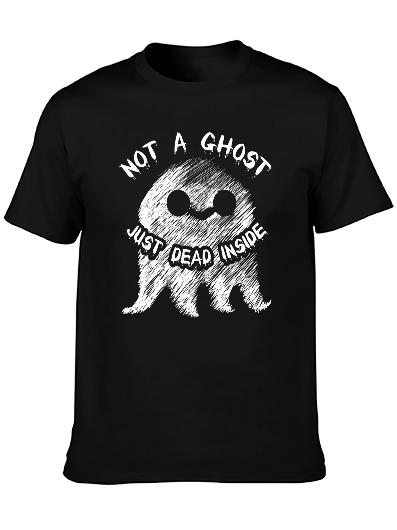 Just Dead Inside Funny Ghost T-Shirt
