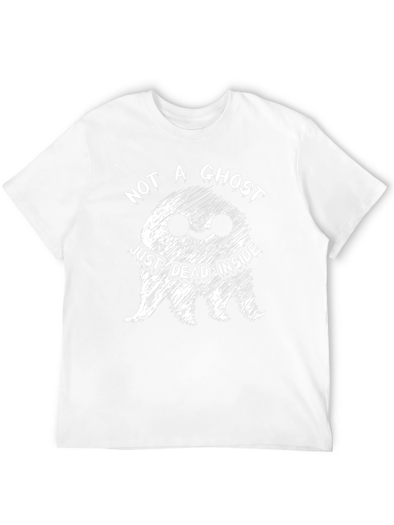 Just Dead Inside Funny Ghost T-Shirt