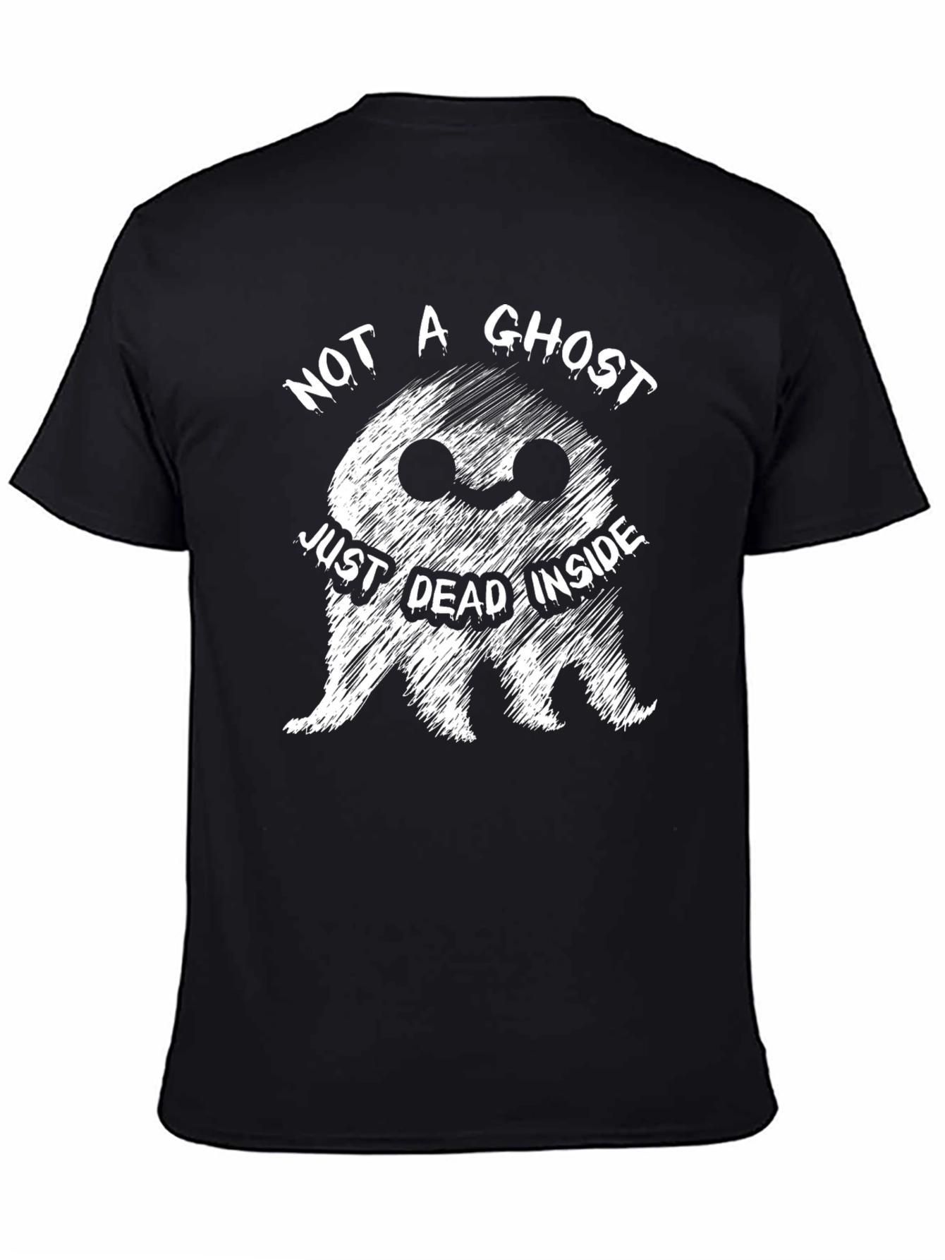 Just Dead Inside Funny Ghost T-Shirt