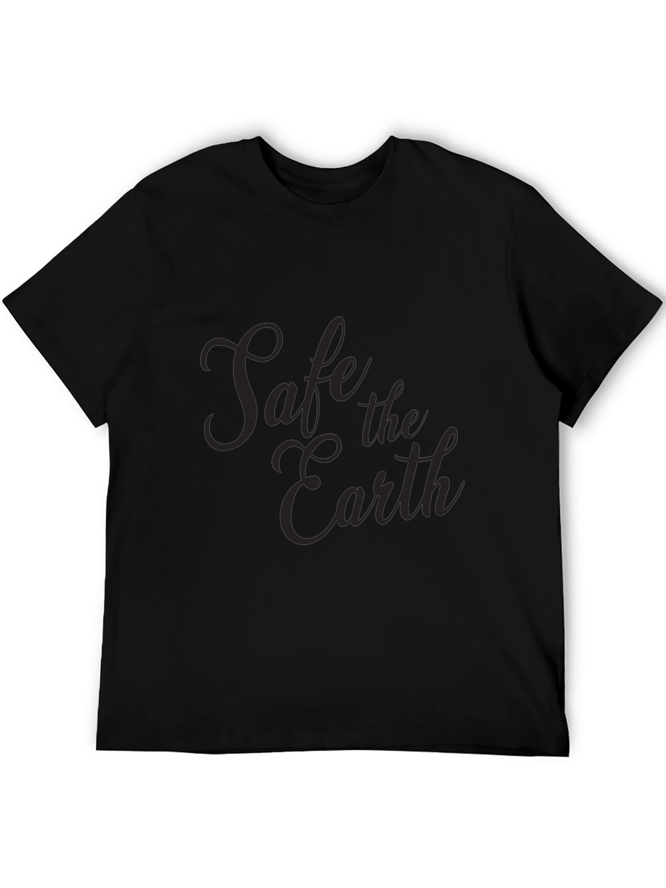 Safe the Earth Graphic Tee - Eco Friendly T-Shirt