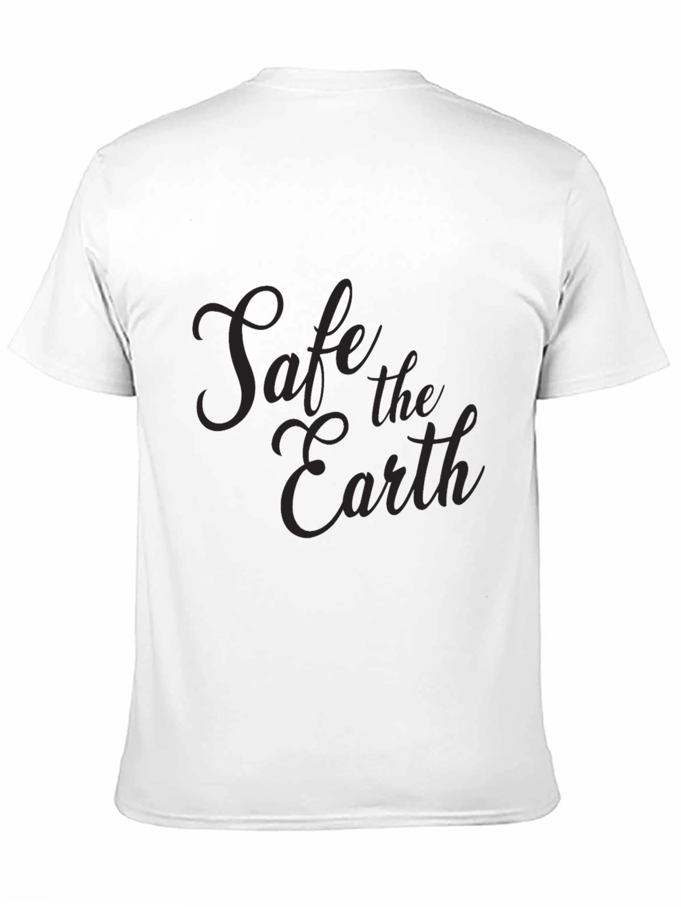 Safe the Earth Graphic Tee - Eco Friendly T-Shirt
