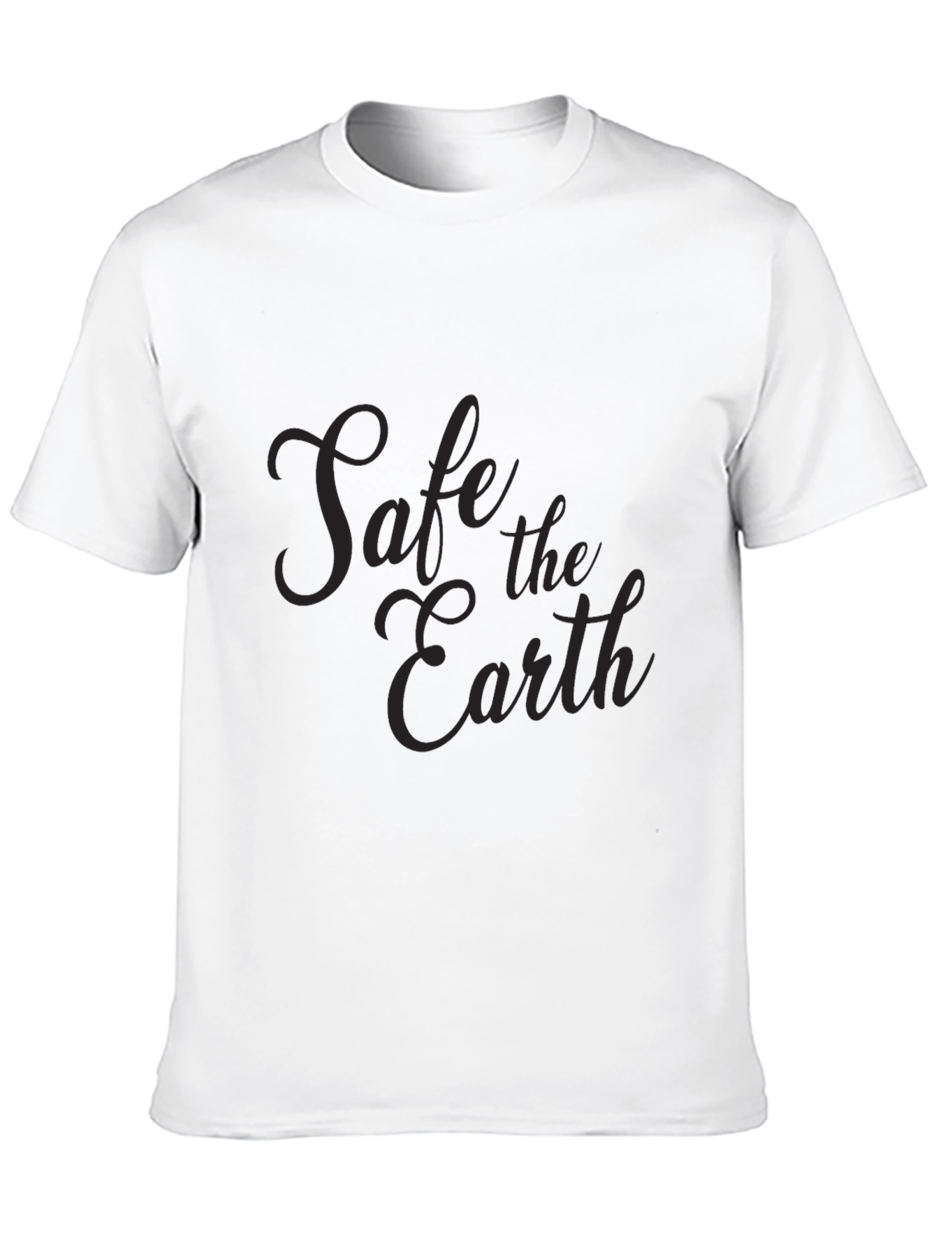 Safe the Earth Graphic Tee - Eco Friendly T-Shirt