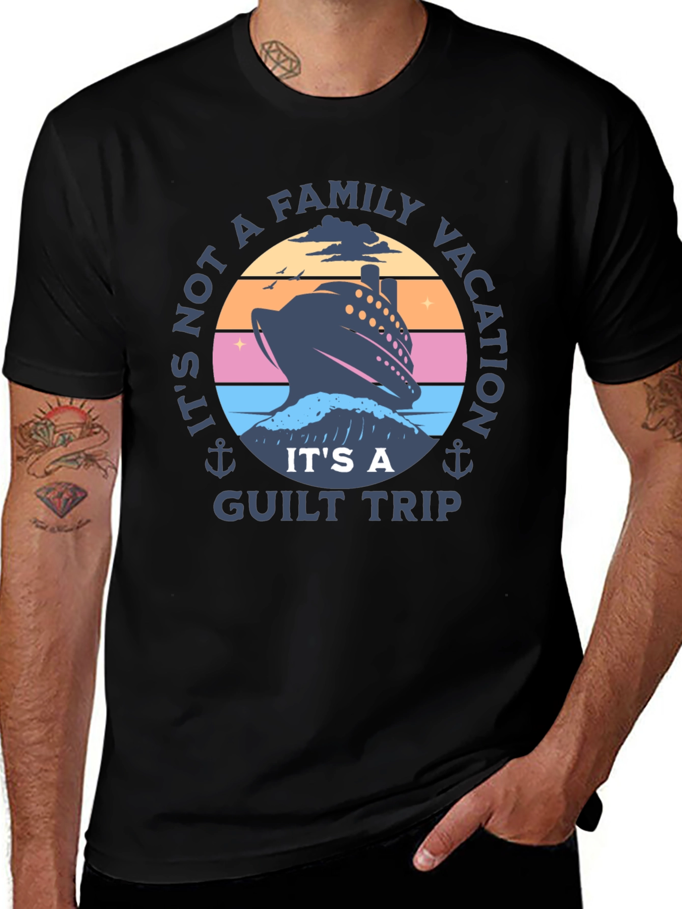 Family Vacation Guilt Trip T-Shirt