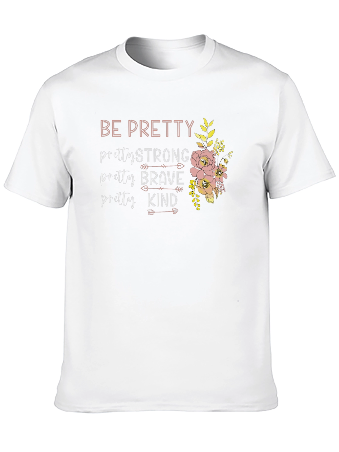 Pretty Strong Graphic Tee - Womens Empowerment