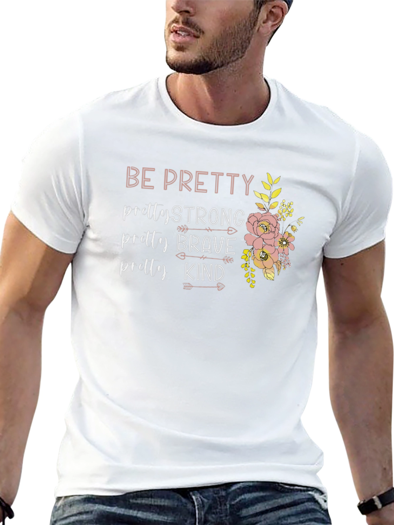 Pretty Strong Graphic Tee - Womens Empowerment