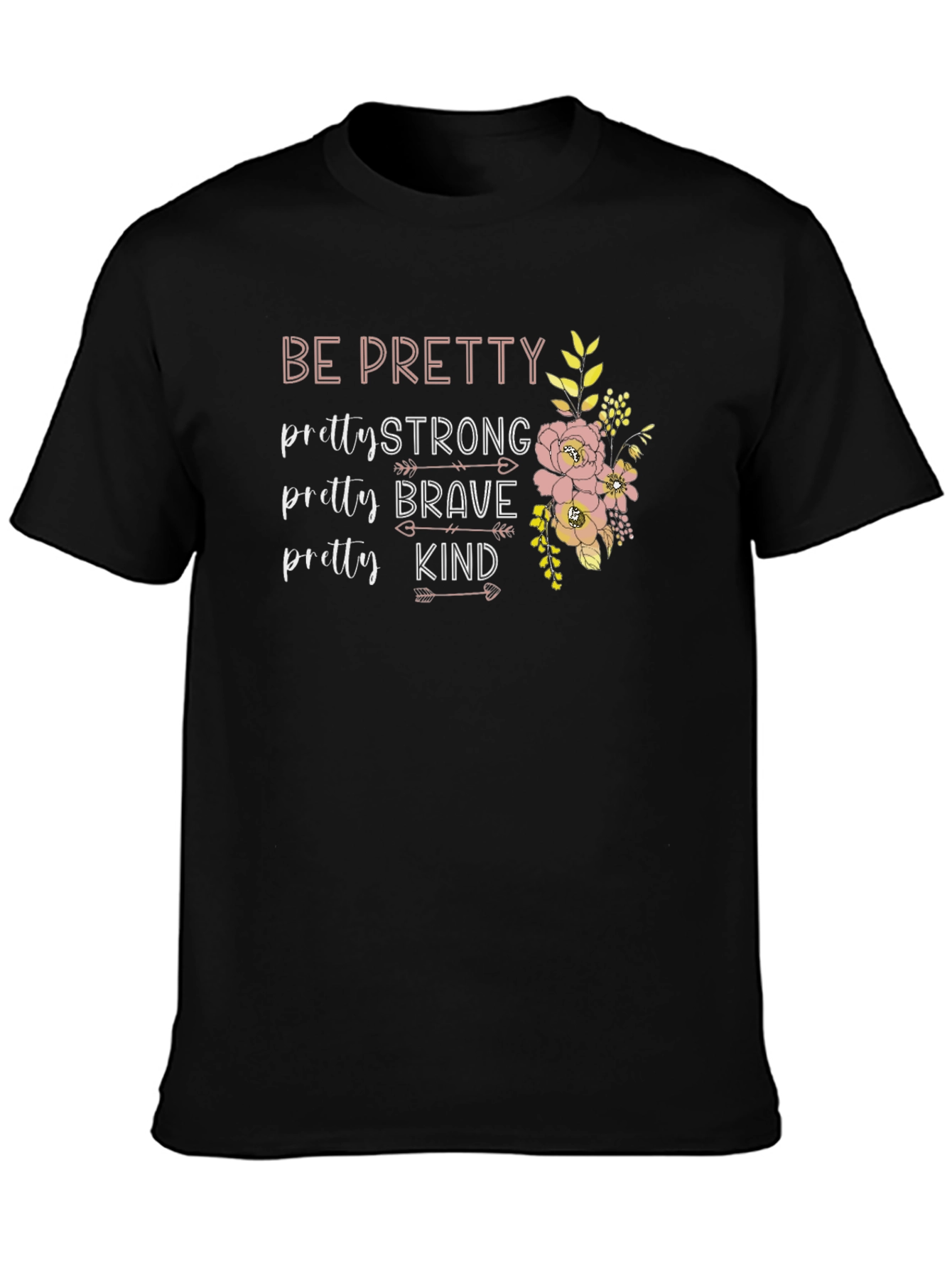 Pretty Strong Graphic Tee - Womens Empowerment