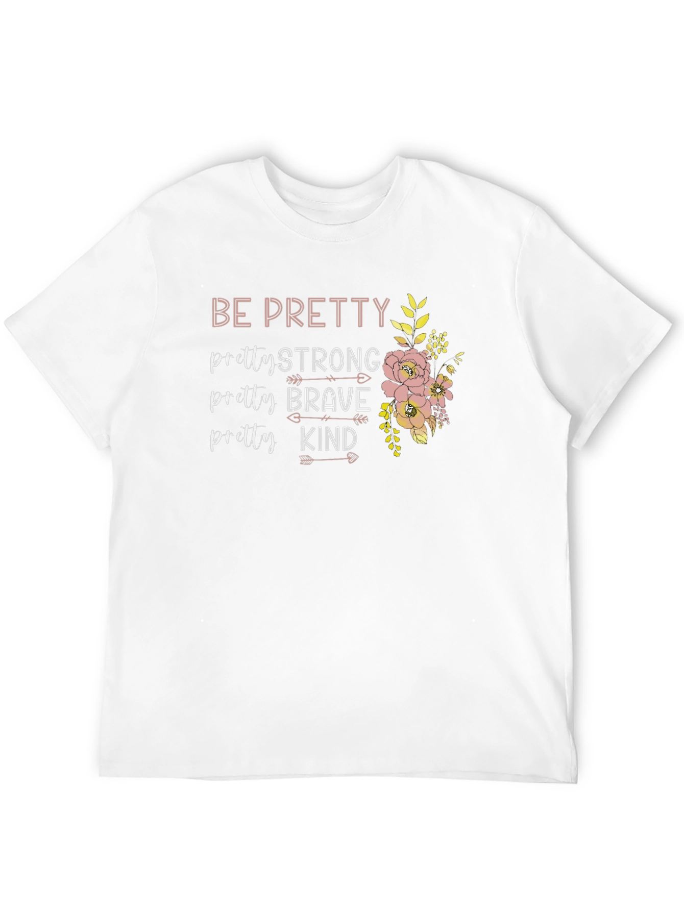Pretty Strong Graphic Tee - Womens Empowerment