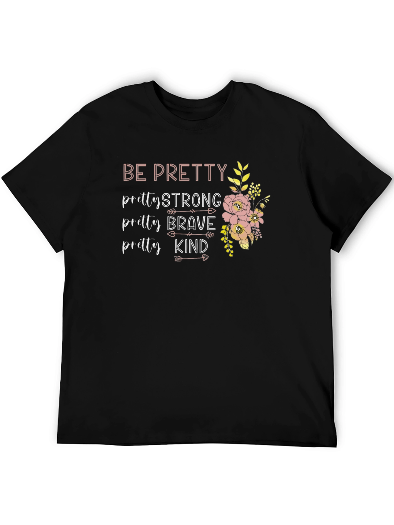 Pretty Strong Graphic Tee - Womens Empowerment