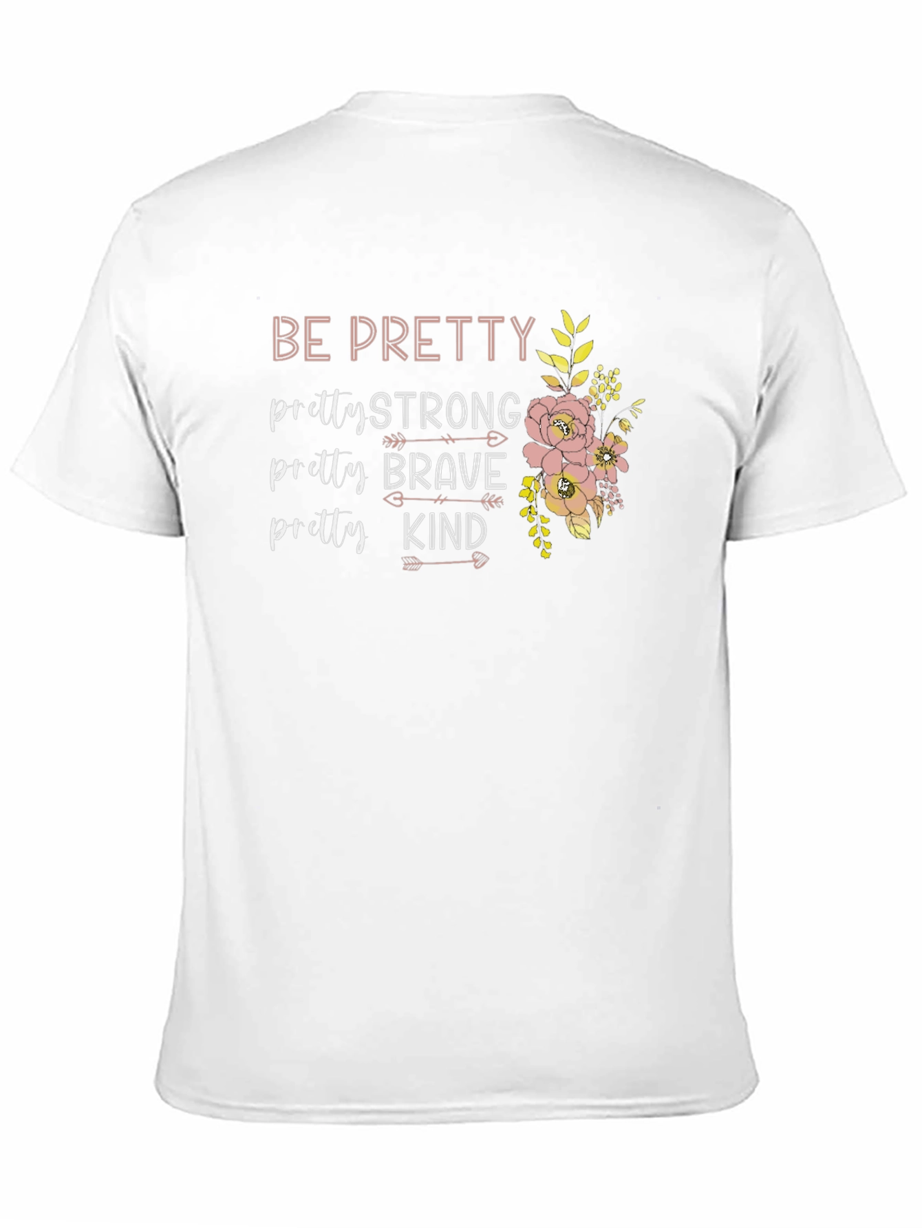 Pretty Strong Graphic Tee - Womens Empowerment