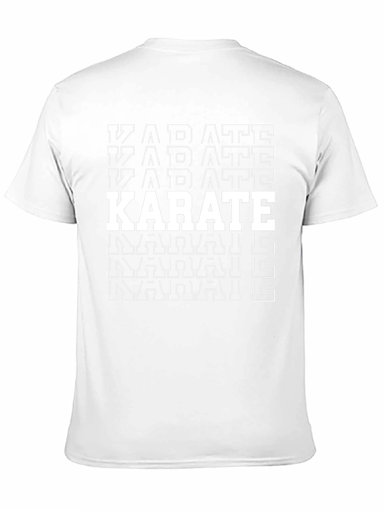 Karate Graphic T-Shirt - Black Martial Arts Tee