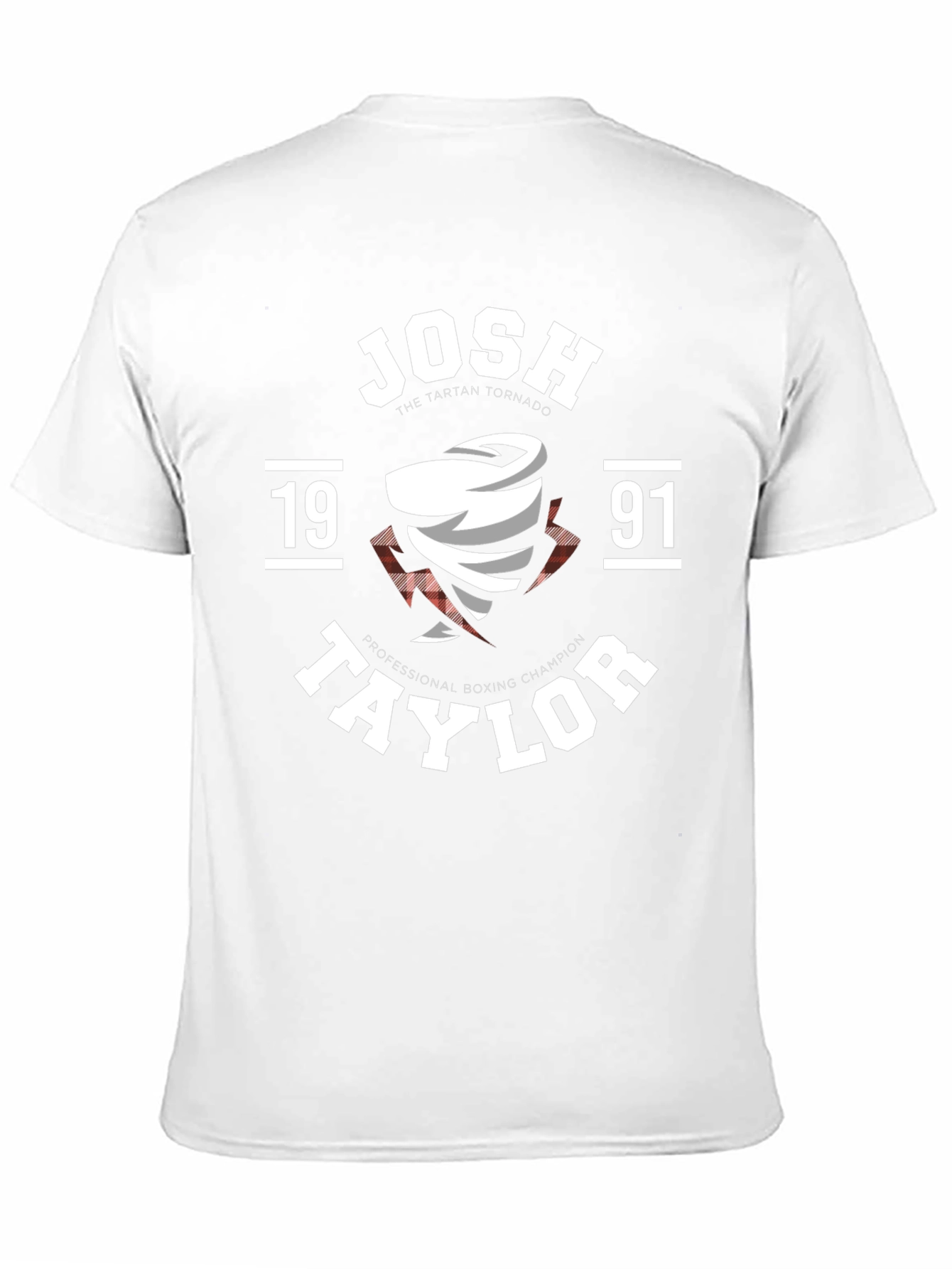 Josh Taylor Tartan Tornado T-Shirt