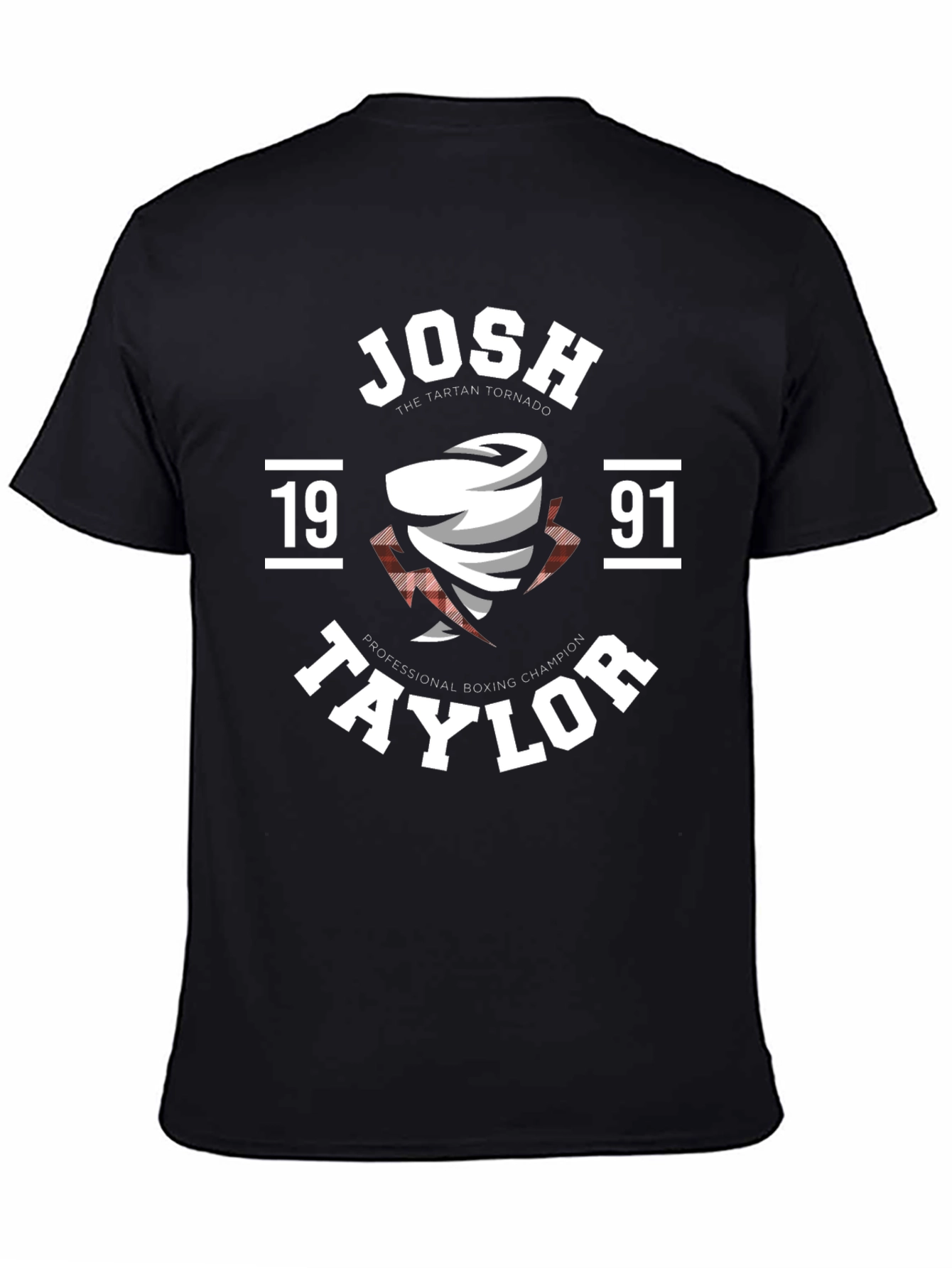 Josh Taylor Tartan Tornado T-Shirt