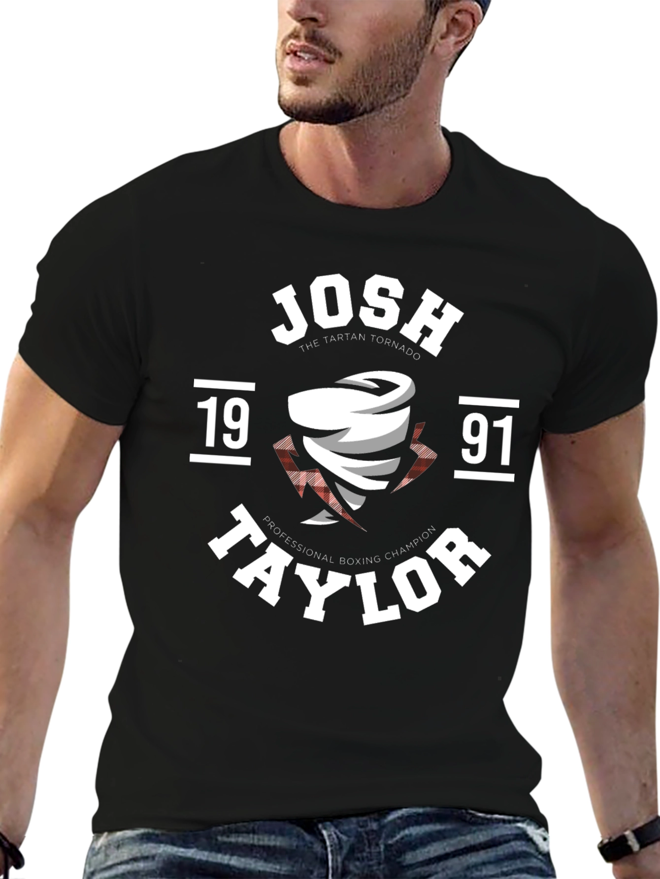 Josh Taylor Tartan Tornado T-Shirt
