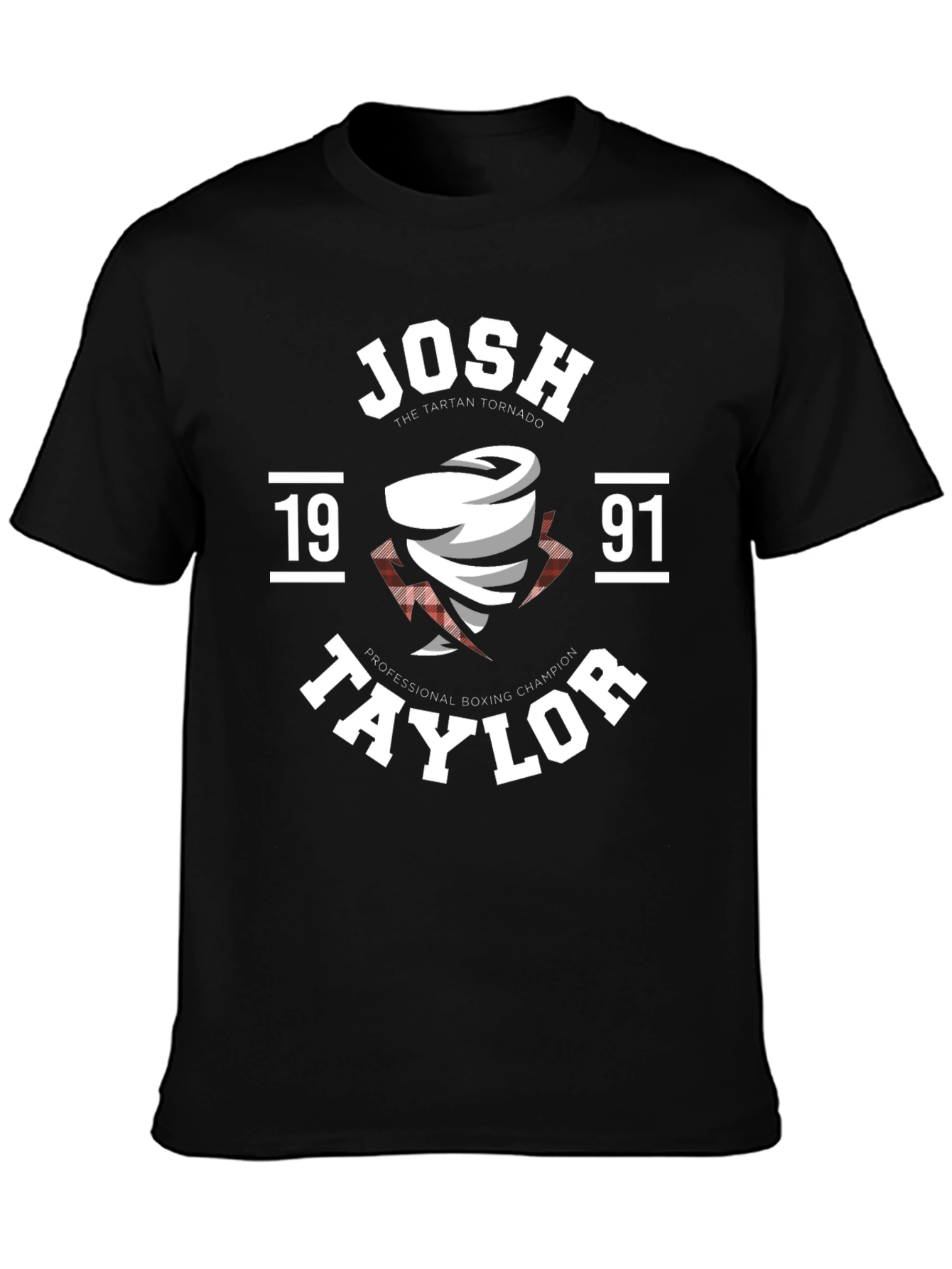 Josh Taylor Tartan Tornado T-Shirt