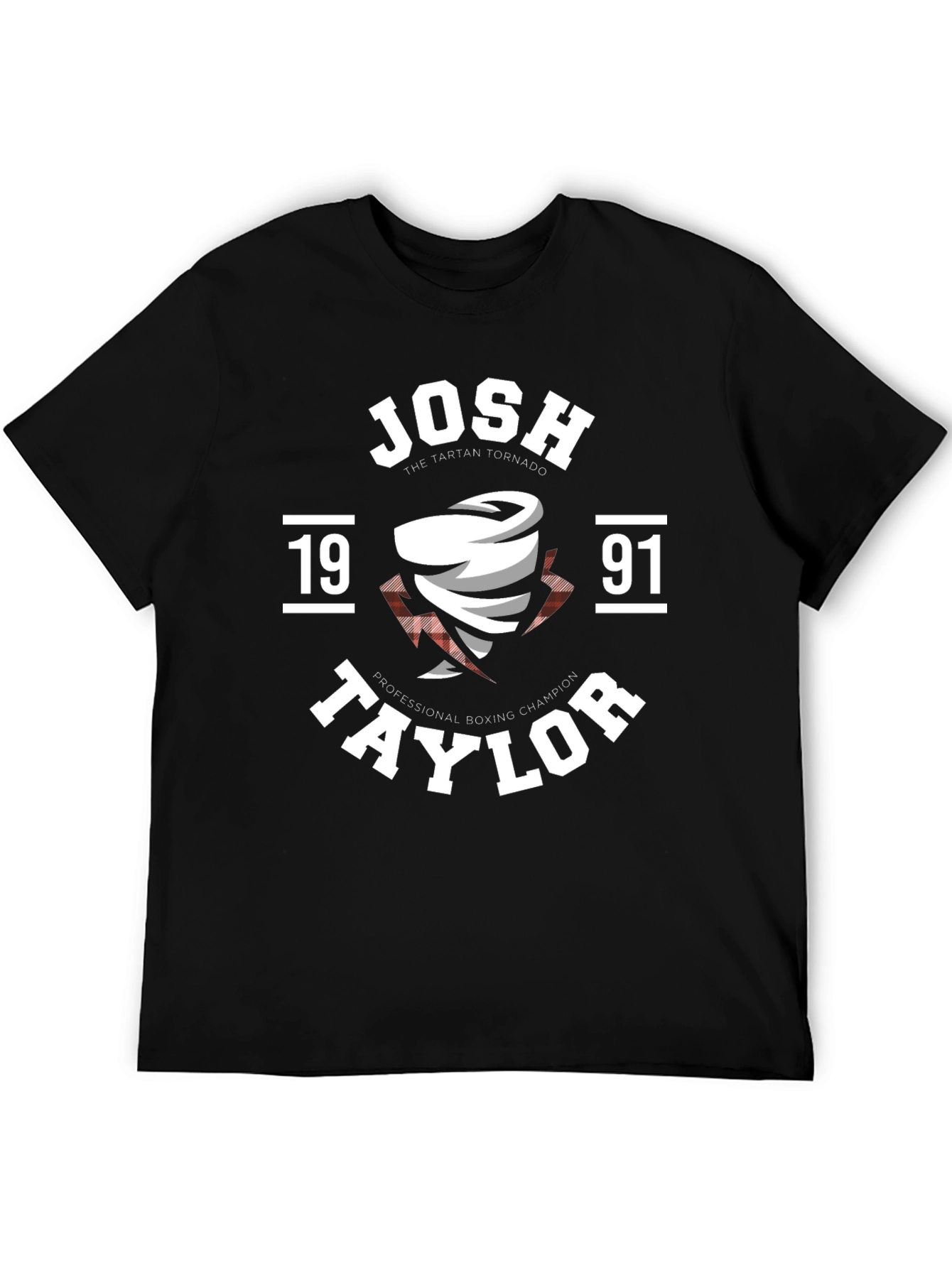 Josh Taylor Tartan Tornado T-Shirt