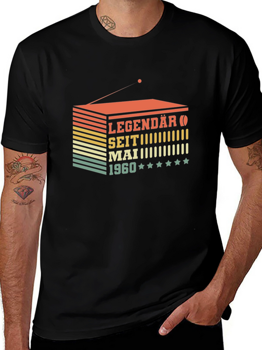 Legendary Since May 1960 T-Shirt Vintage Radio Design