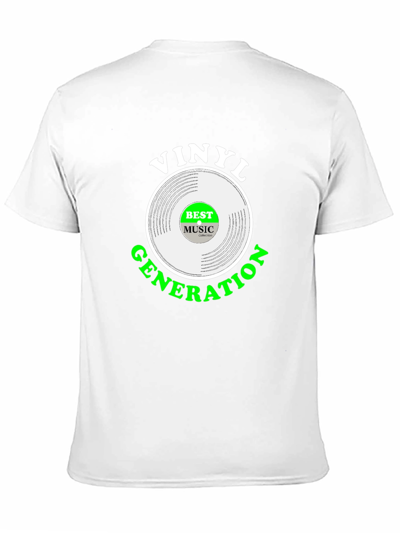 Vinyl Generation Graphic T-Shirt - Music Lovers Tee