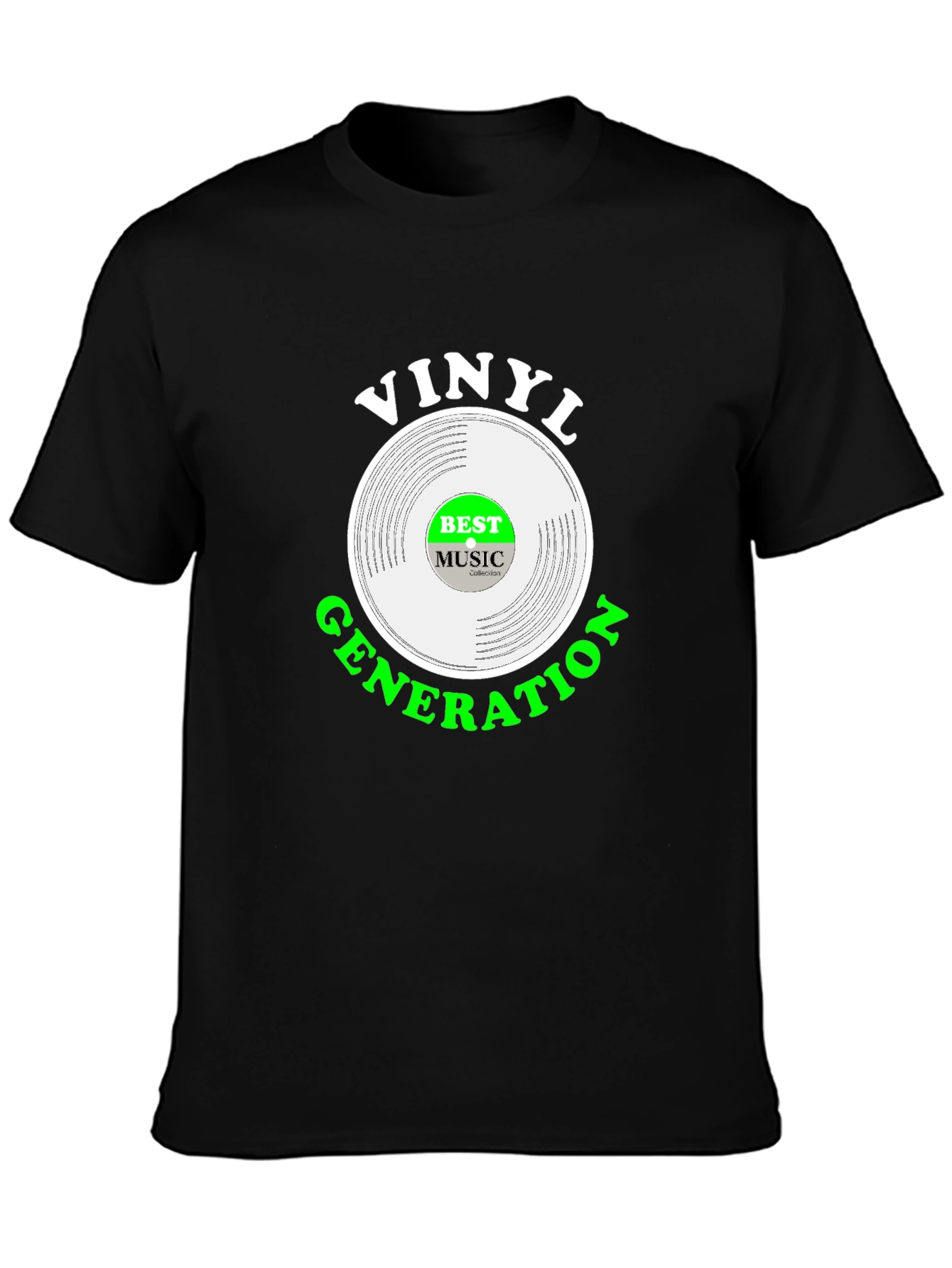 Vinyl Generation Graphic T-Shirt - Music Lovers Tee