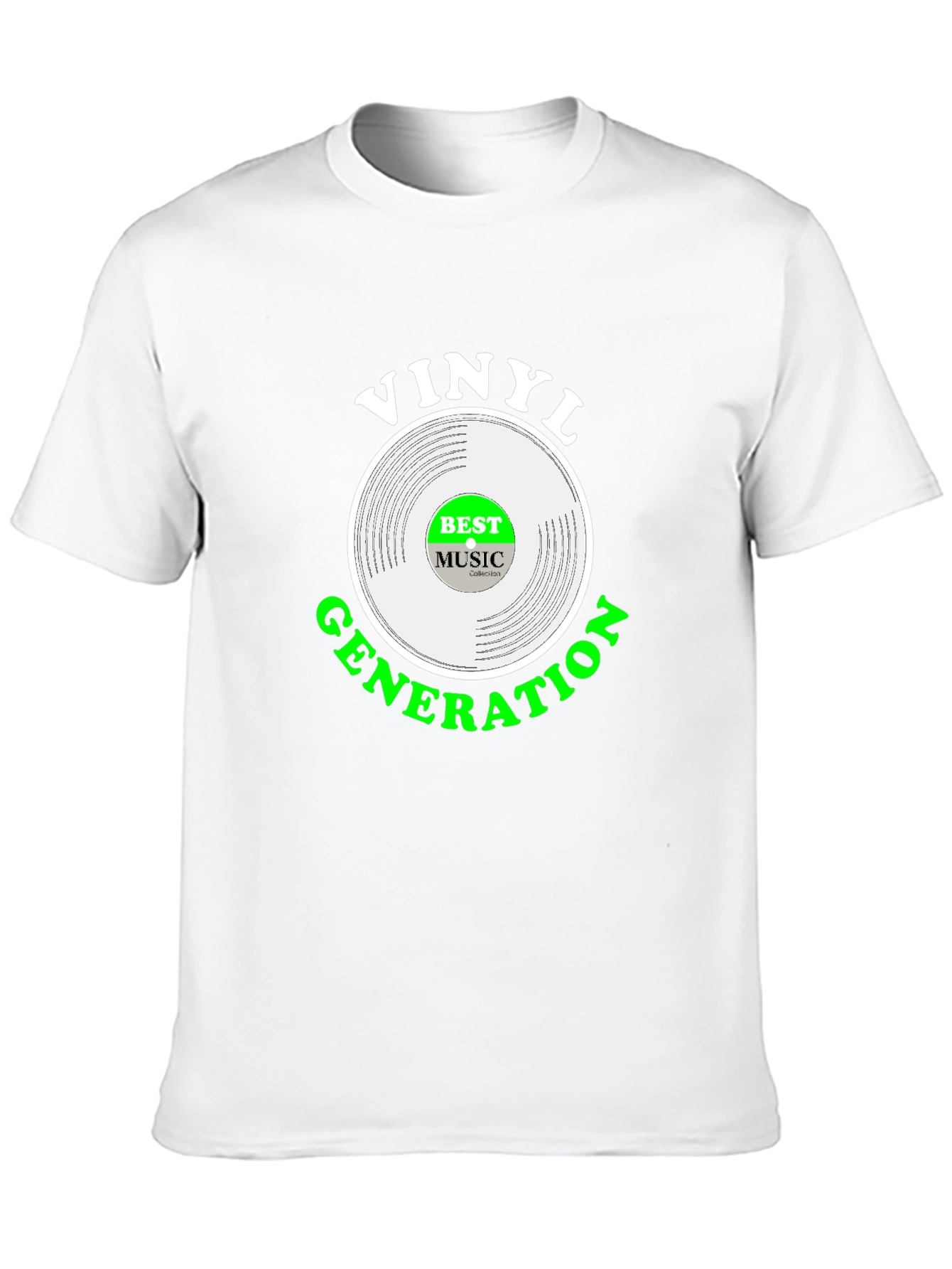 Vinyl Generation Graphic T-Shirt - Music Lovers Tee