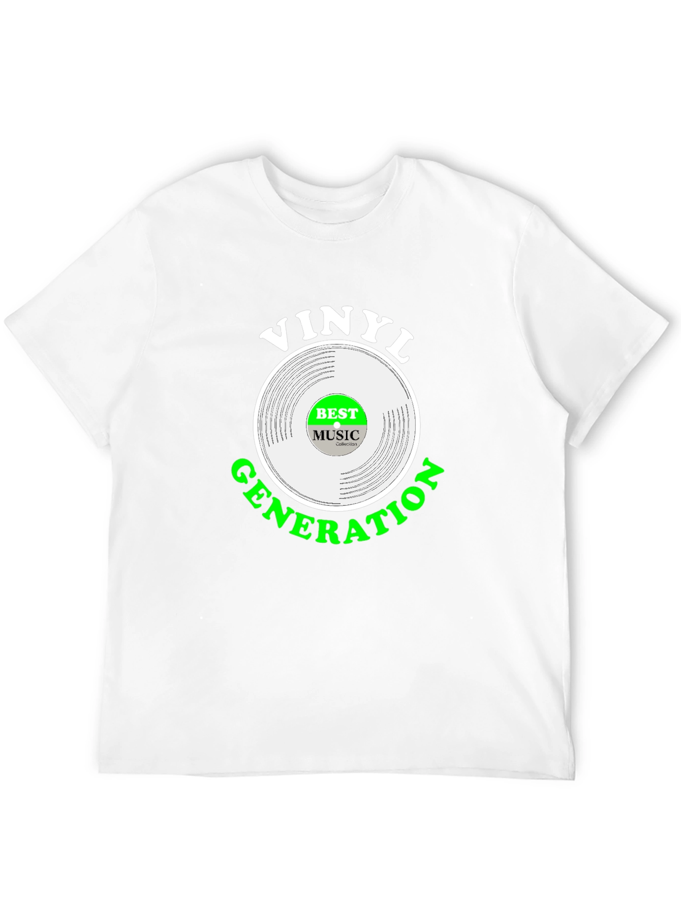 Vinyl Generation Graphic T-Shirt - Music Lovers Tee