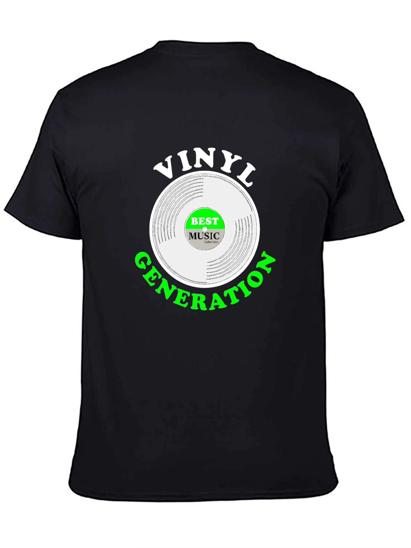Vinyl Generation Graphic T-Shirt - Music Lovers Tee