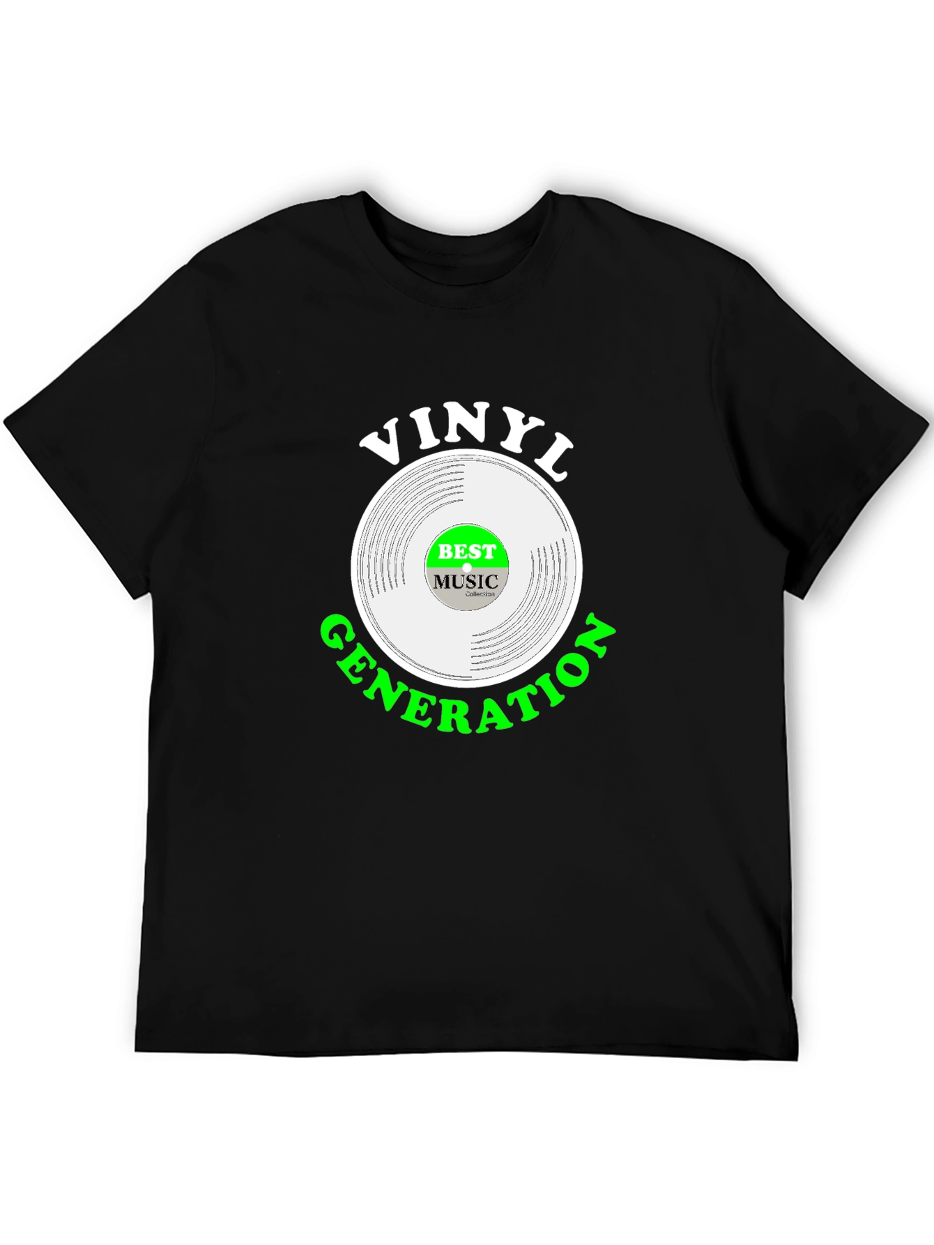 Vinyl Generation Graphic T-Shirt - Music Lovers Tee