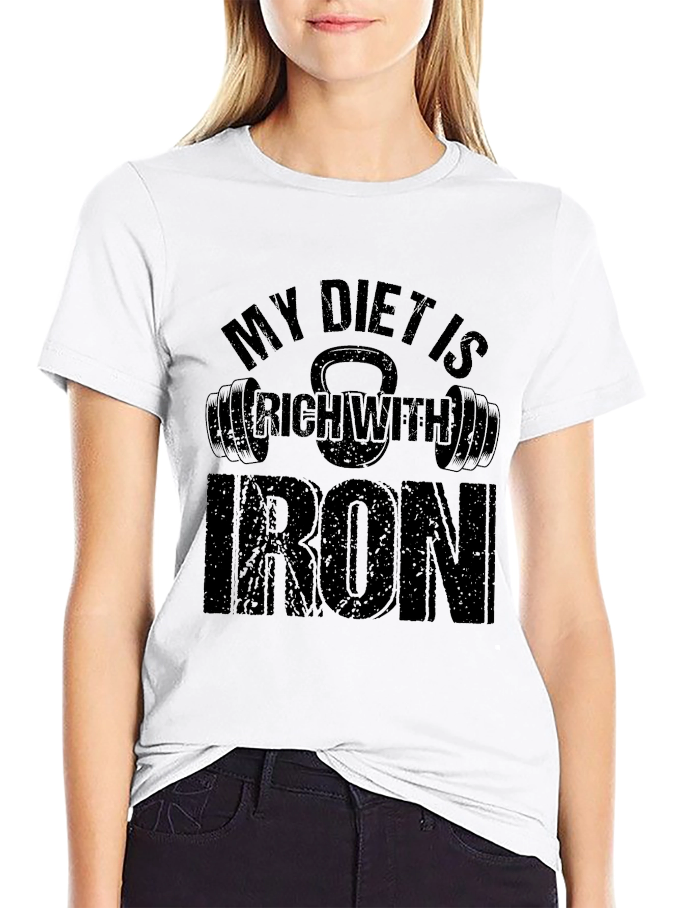 My Diet is Rich With Iron - Gym T-Shirt
