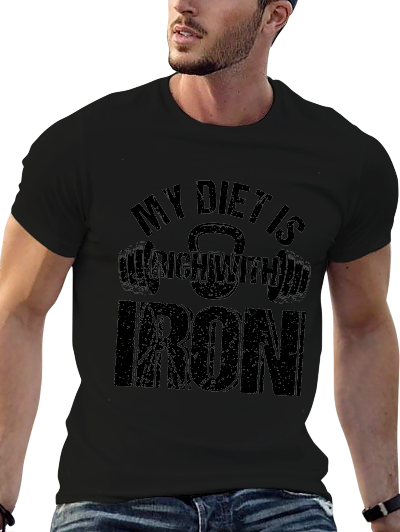 My Diet is Rich With Iron - Gym T-Shirt