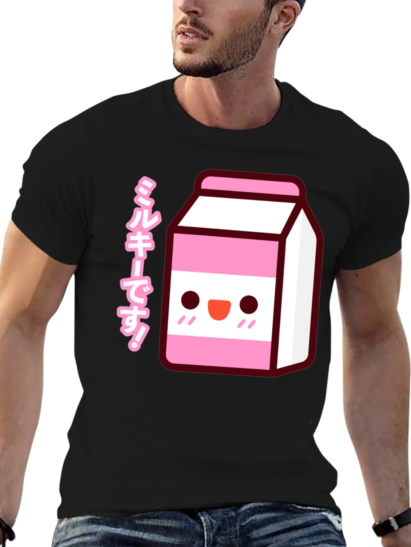 Kawaii Milk Carton T-Shirt