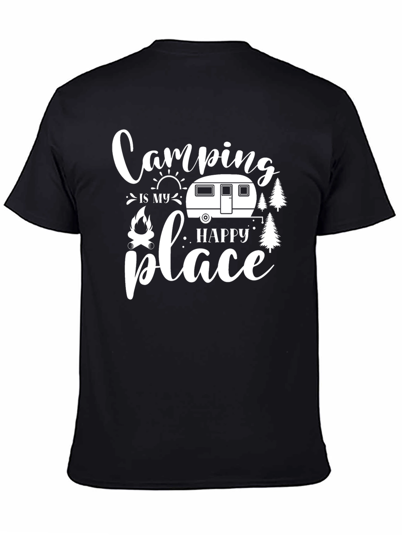 Camping is My Happy Place T-Shirt