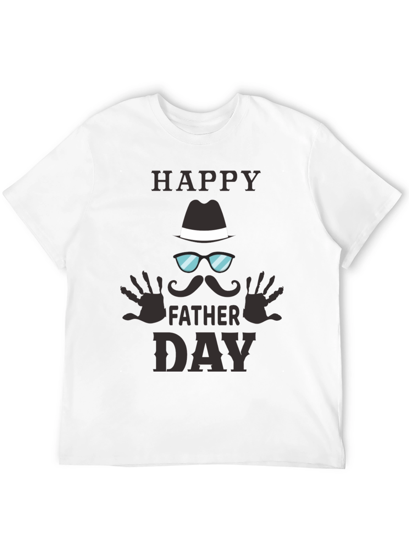 Happy Fathers Day Graphic Tee - Cool Dad Style