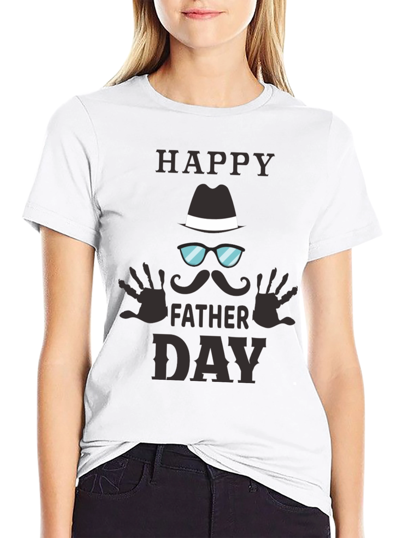 Happy Fathers Day Graphic Tee - Cool Dad Style