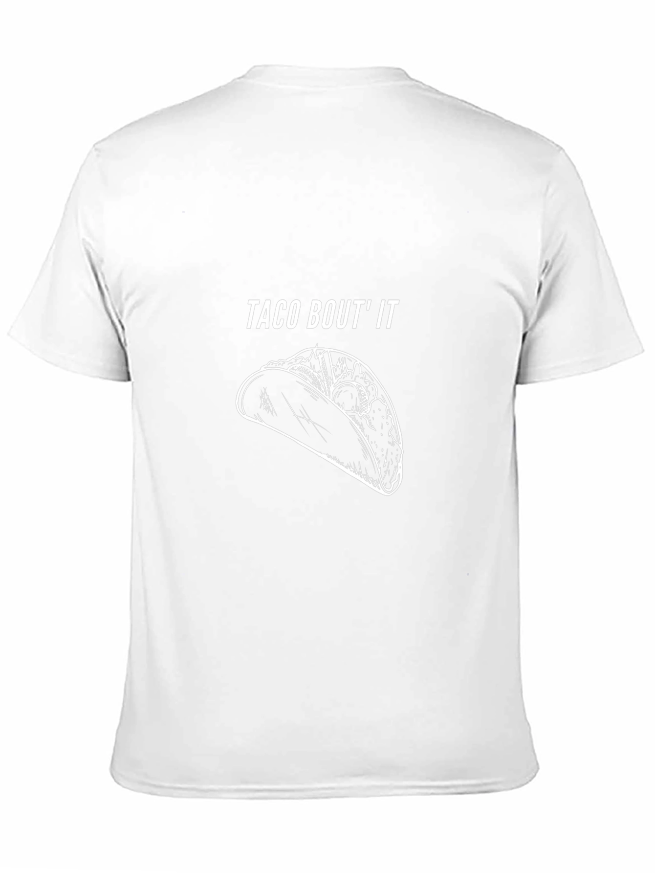 Taco Bout It Graphic Tee - Black Casual T-Shirt