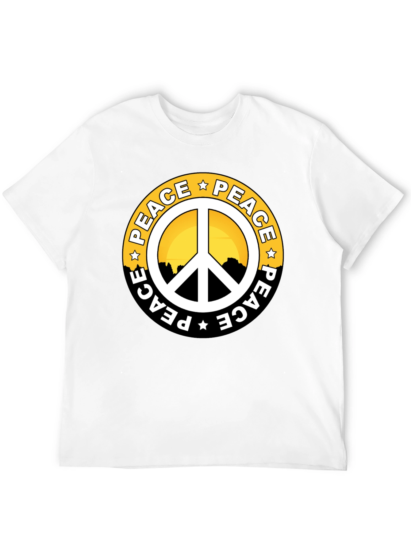 Peace Symbol Graphic T-Shirt