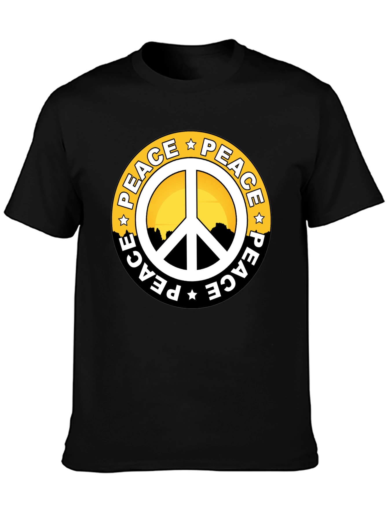 Peace Symbol Graphic T-Shirt