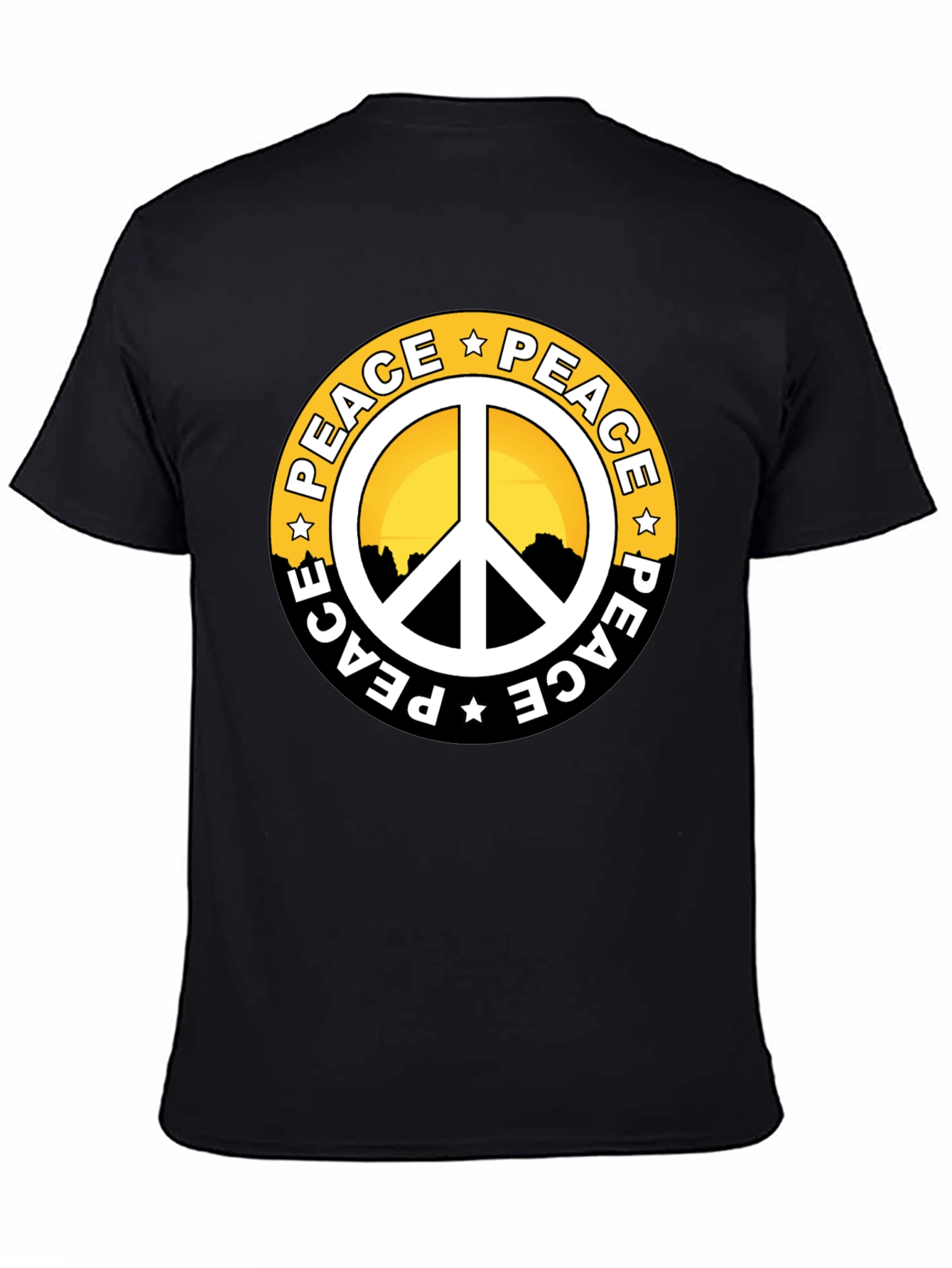 Peace Symbol Graphic T-Shirt