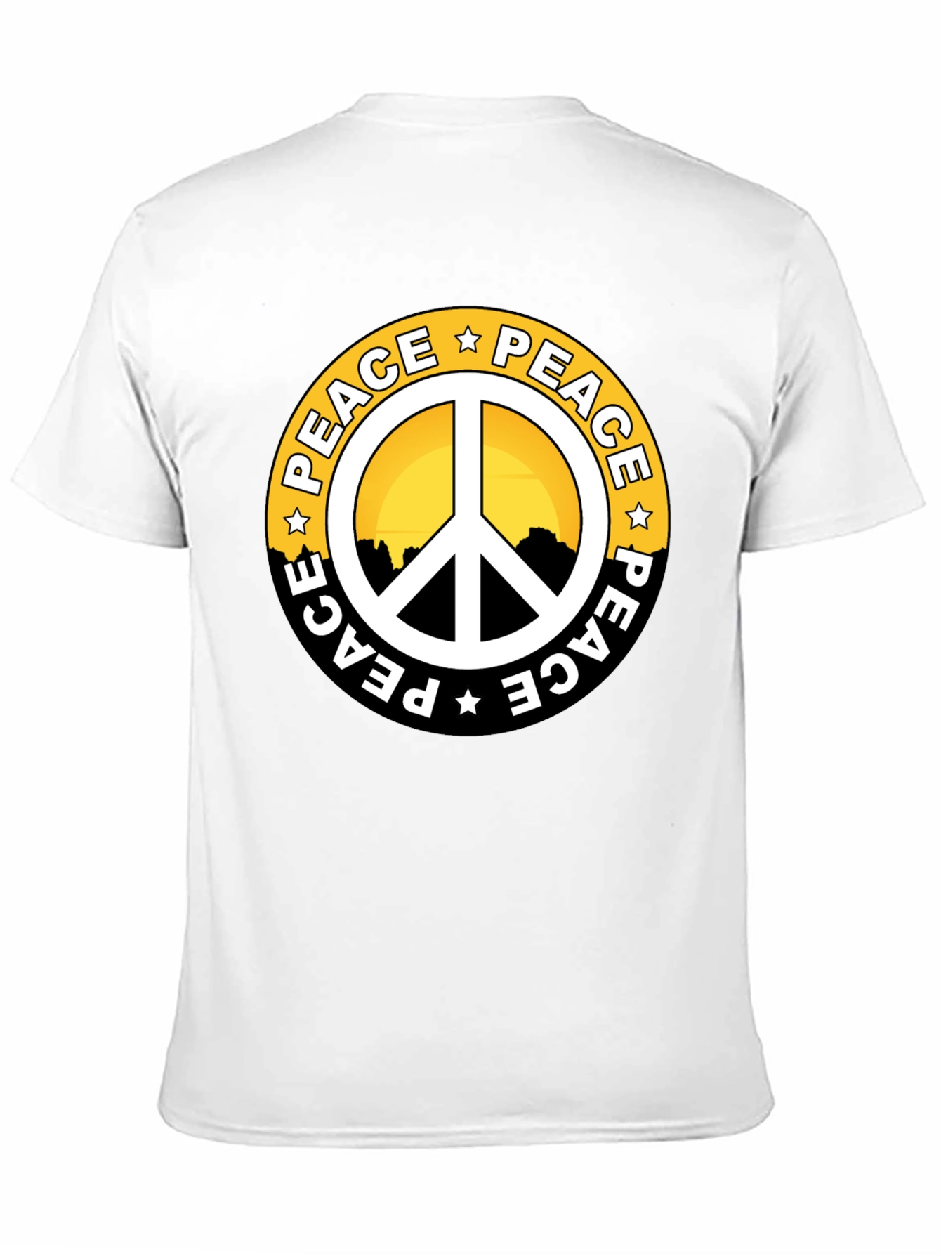 Peace Symbol Graphic T-Shirt