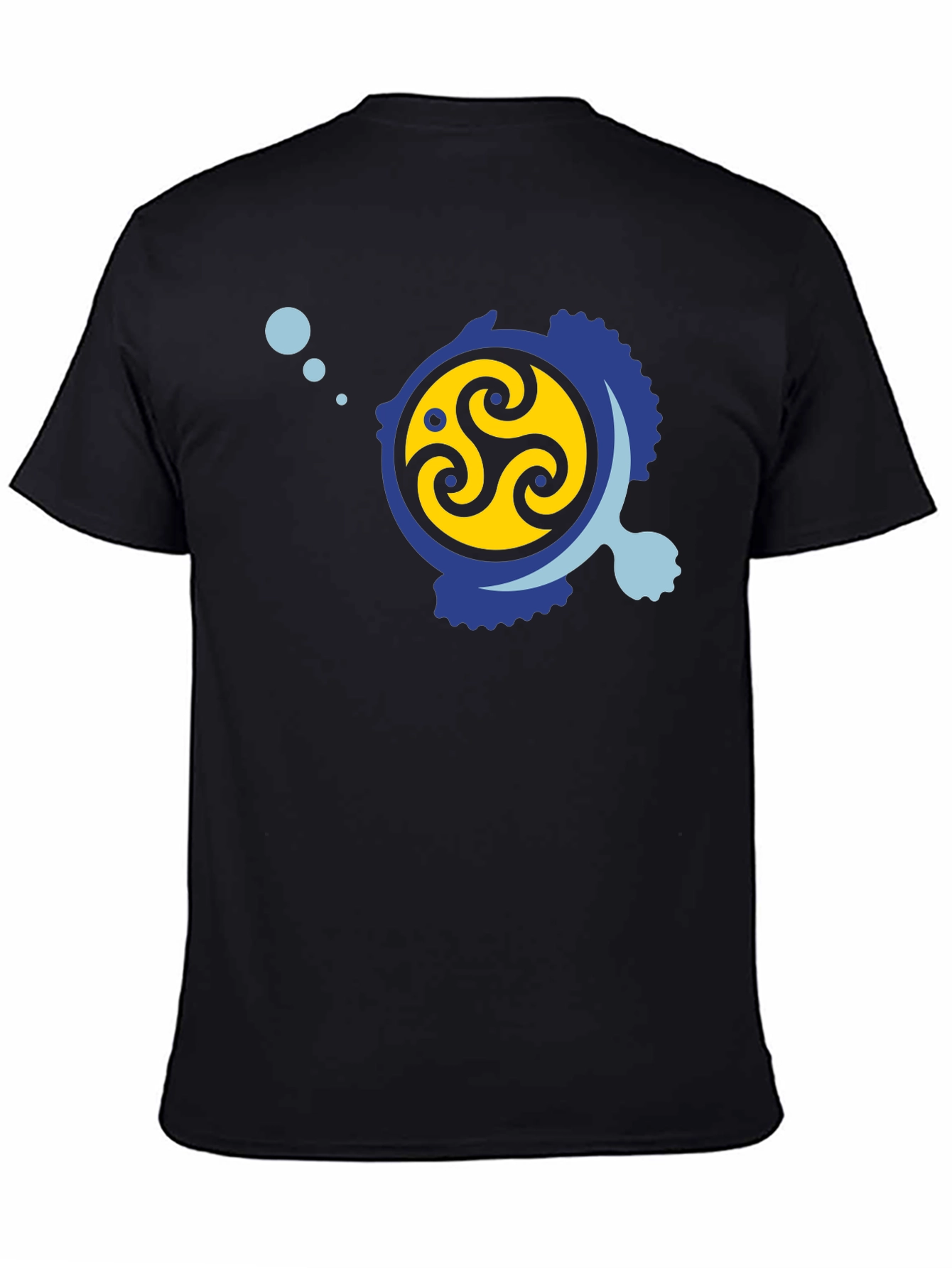 Triskelion Fish Graphic Tee - Stylish & Unique Design