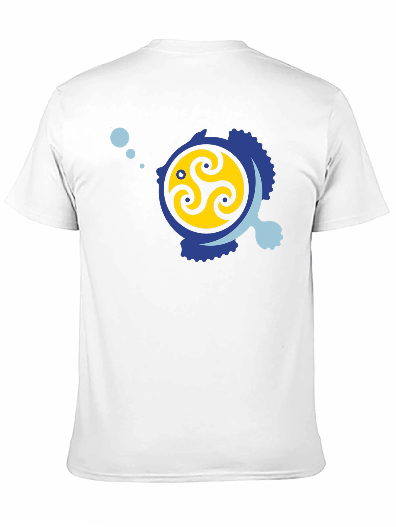 Triskelion Fish Graphic Tee - Stylish & Unique Design