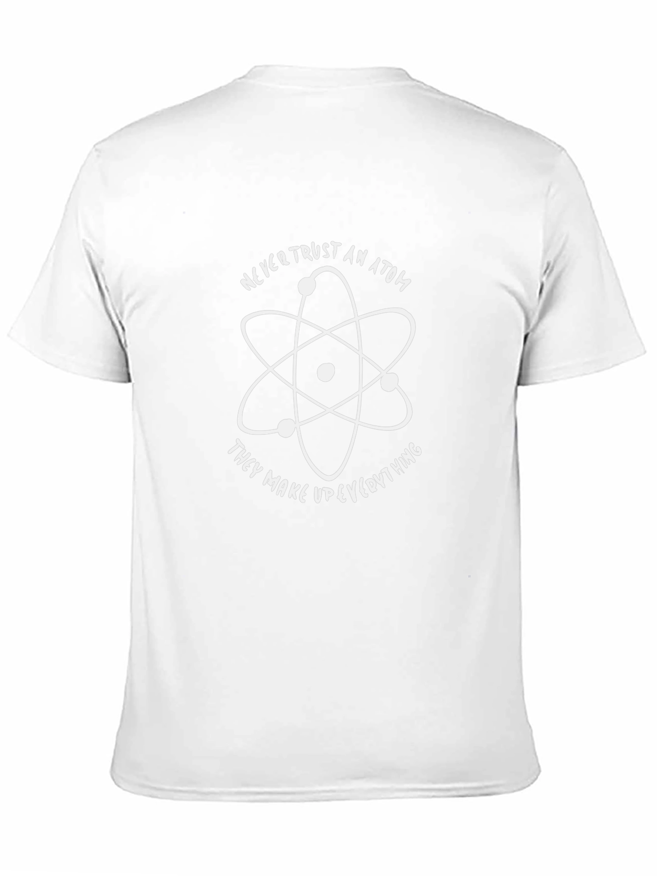 Never Trust an Atom Graphic Tee - Black