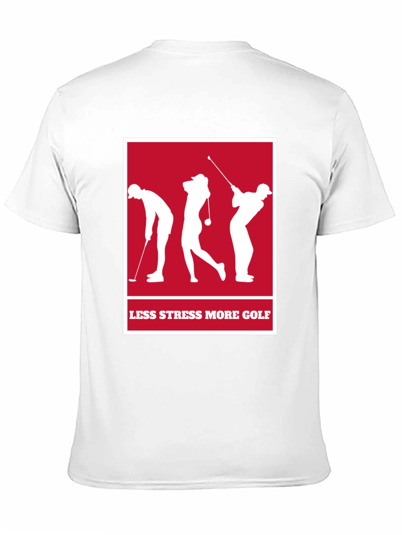 Less Stress More Golf T-Shirt