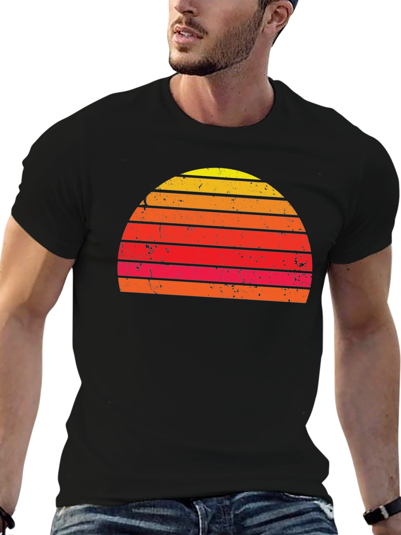 Retro Sunset Graphic Tee