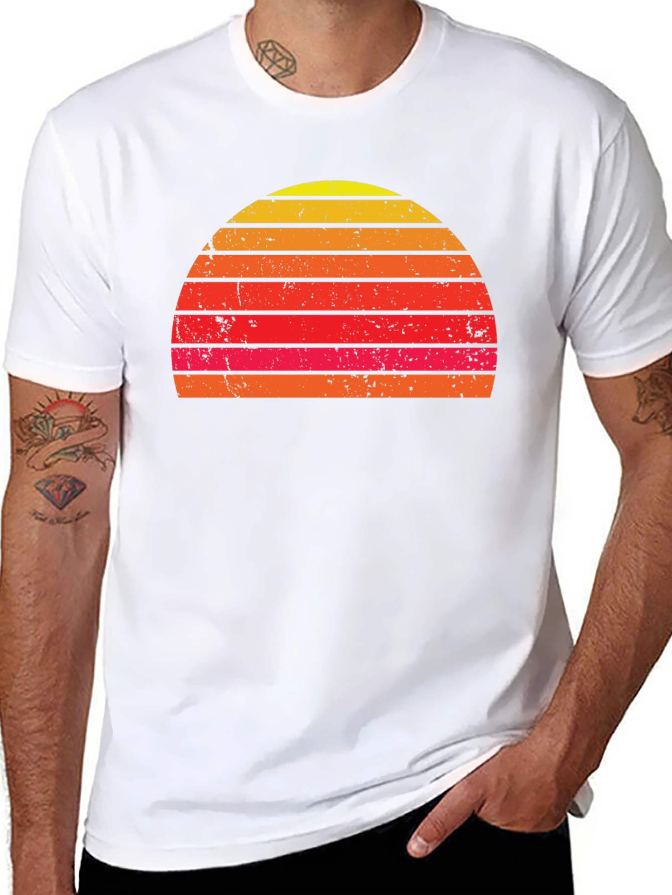 Retro Sunset Graphic Tee